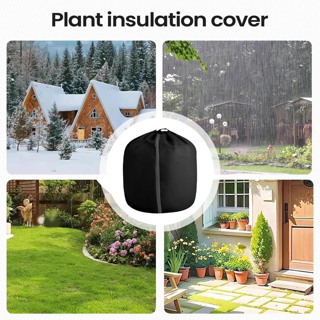 Plant Frost Cover Hydrogarden Winter Cover Shrub Trees Protection Bag Potted Plant Protector Oxford Cloth Anti Freeze Warm Cover