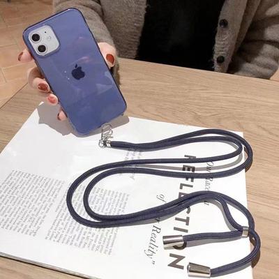 Universal Adjustable Mobile Phone Lanyard Strap Hanging Rope Neck Straps Anti-lost Cord Cell Phone Accessories for iPhone 13 14