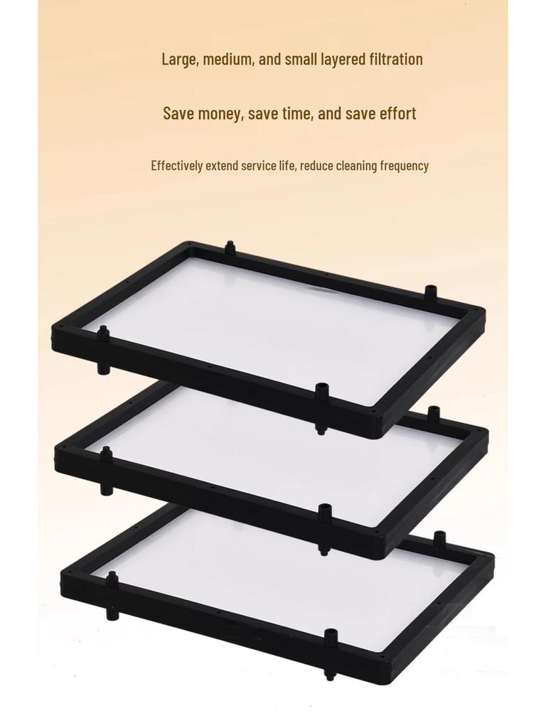 Aquarium Bodenfilter Trennwand zur Fischabfalltrennung