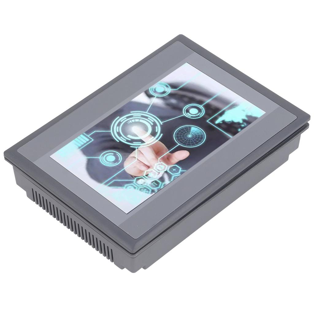 PLC Touch Screen 7 Inch TFT LCD 12 Inputs 8 Outputs Industrial HMI Display Panel for FX3U 20 40