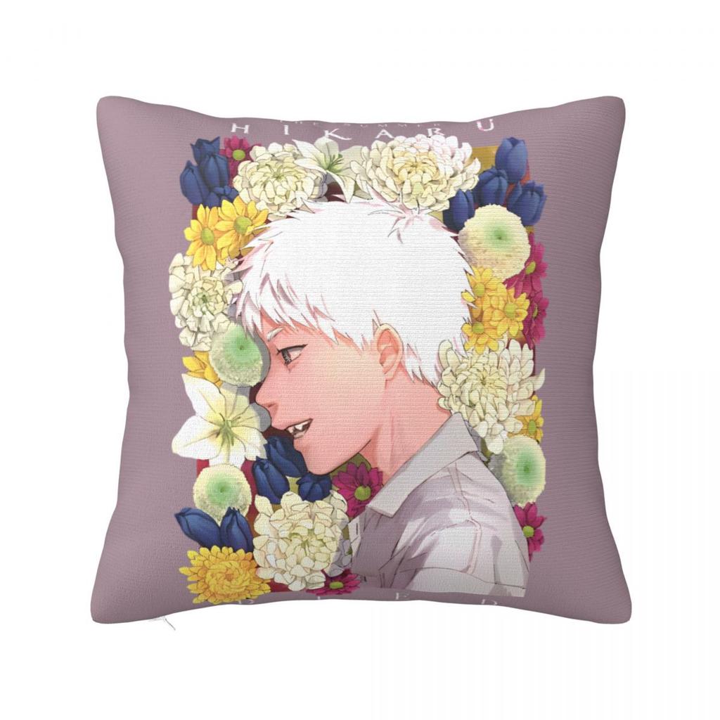 Manga The Summer Hikaru Died Pillowcase Polyester Cushion Cover Decoration Anime Pillow Case Cover Seat Wholesale cm