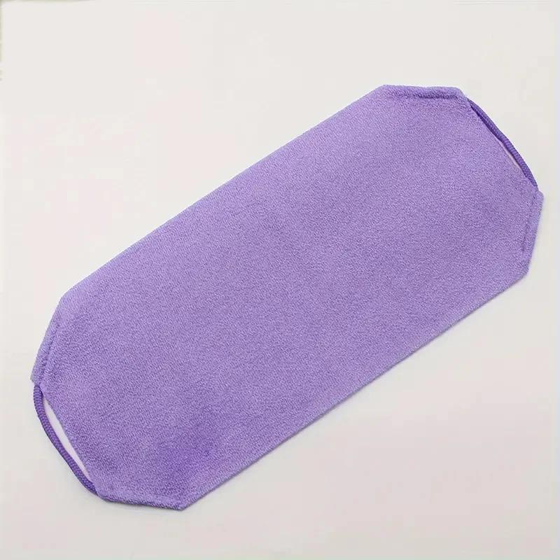 Exfoliating Back Scrub Towel Double-Sided High Elasticity Exfoliator Body Scrub Towels Bathing Massage Wash Brush Bath Tools