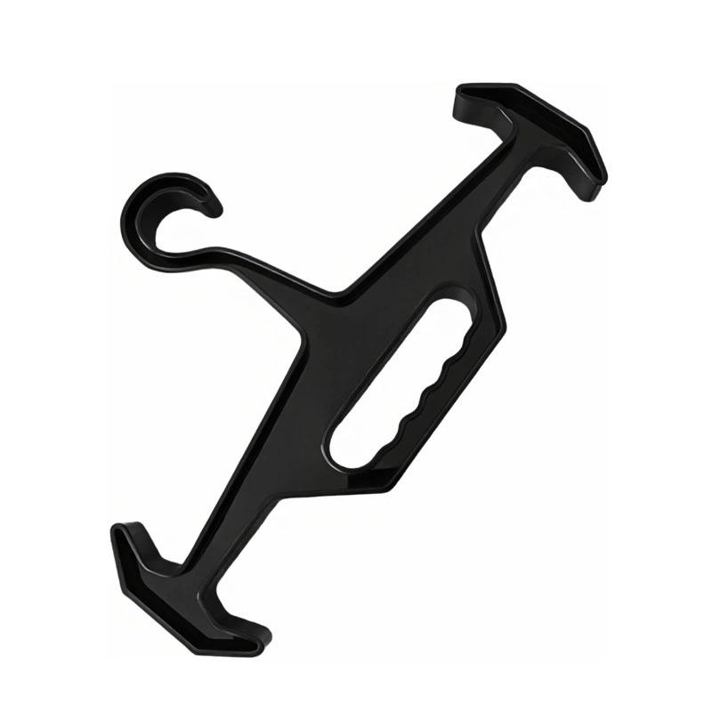 

Міцний вішак для мисливського тактичного жилета, вішак для гідрокостюмів, стійка для демонстрації обладнання для пейнтболу та страйкболу чорний