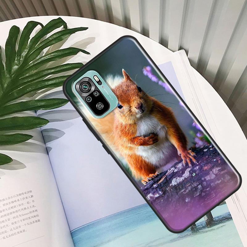 Squirrel For Xiaomi Redmi Note 11 Pro Case For Redmi Note 10 Pro 9 8 9S 10S 9A 9C 9T Phone Coque