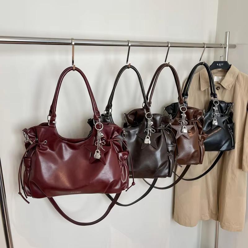 Borsa a Tote da Donna di Grande Capacità in Stile Retrò, Borsa a Spalla/Crossbody Elegante e Casual Premium Multi-Utilizzo per Lavoro, Shopping, Uso Quotidiano