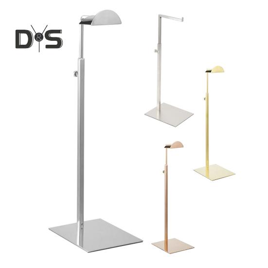 Adjustable Height Bag Storage Rack Shoulder Bag Holder Purse Display Stand Handbag Display Organizer Easy Assembly Tool Kit Included Stainless Steel