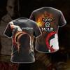 French Fries Pattern T Shirt For Men Potato Food 3D Printed Tees Summer Casual Loose O-Neck