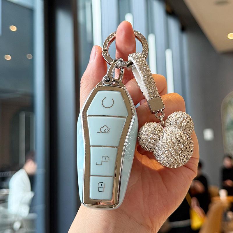 TPU Car Key Case Remote Cover Shell Holder Styling Fob For BYD New ATTO3 Atto 2 Atto1 Song Pro Dmi Dolphin Mini Seal U Sealion 5