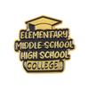 Brooch Stunning Graduation Metal Pin With Elegant Design Celebrating Excellence Academic
