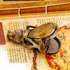 Handmade Brass Marine Binocular with Leather Case Nautical Gift Vintage Replica 12.7 Cm