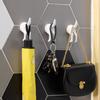 Dog Tail Hooks Hat Coat Key Wall Mounted Hanger Sticker Decoration Creative Tail Kitchen Small Hook Wall Hanging Hole Punching