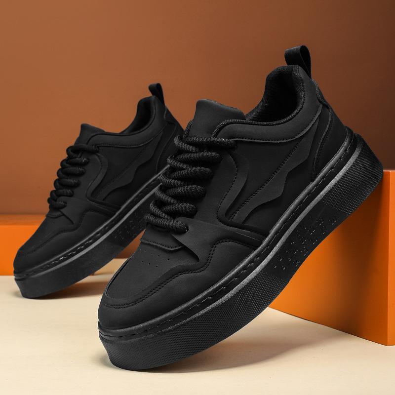 Spring men's board shoes wear-resistant shoes fashion single shoes non-slip versatile casual shoes simple and generous board shoes