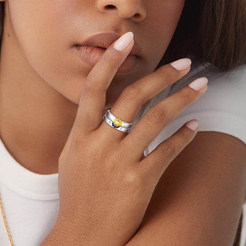 925 Sterling Silver Rings for Women Sparkling Princess Ring Engagement Wedding Anniversary Gift Jewelry 2025