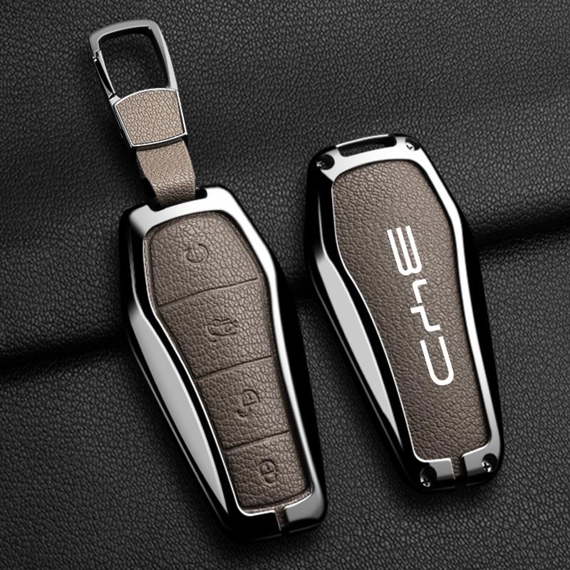 BYD Car Key Case for Dolphin, Song PLUS, Qin dmi, Han EV, Yuan Pro, Tang, Seal, Destroyer 05