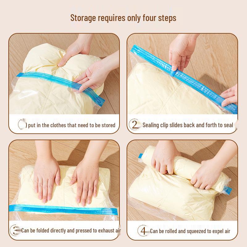 Extra Large Vacuum Compression Storage Bag for Clothes and Quilts 539₽