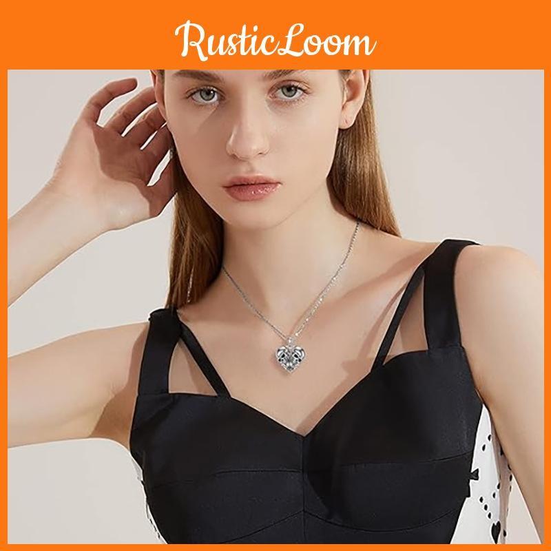 Geometric Skull Silver Pendant Necklace  Alloy Material Fashion Decoration Gift