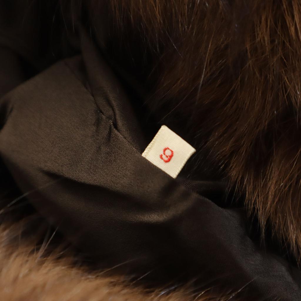 Moon Bat Fur Fur Coat 9 Brown Women Used
