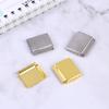 1Pc Steel Watch Strap Bracelet Extender Clasp Extension With Step Gold/ Silver Color 12-24Mm Repair Accessory For Watch Repair
