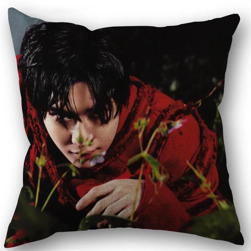 Taemin Kpop Star Pillowcase High Quality Home Textile Cotton Linen Fabric 45x45cm One Side Decoration Pillow Cover New 0519