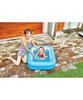 JILONG Square Box 82 x 82 x 27cm Pool, Blue, (Inflated Size), JL-670623