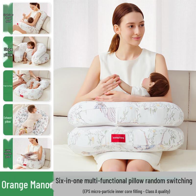 BabyWatch 6-in-1 Multi-functional Baby Nursing Pillow