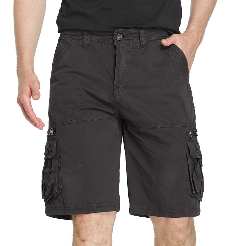 Men's Shorts Loose Multi-Pocket Overalls Summer Cotton Comfortable Military Cargo Shorts Outdoor Casual Sports Work Short Pants