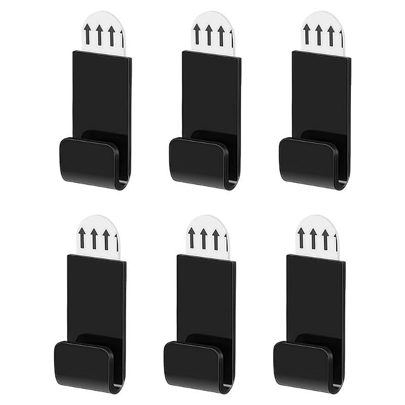 Half Dozen Acrylic Display Racks Wall Mounted Vinyl Shelf for Music Enthusiasts Clear Storage Organizer for Home Decor чёрный