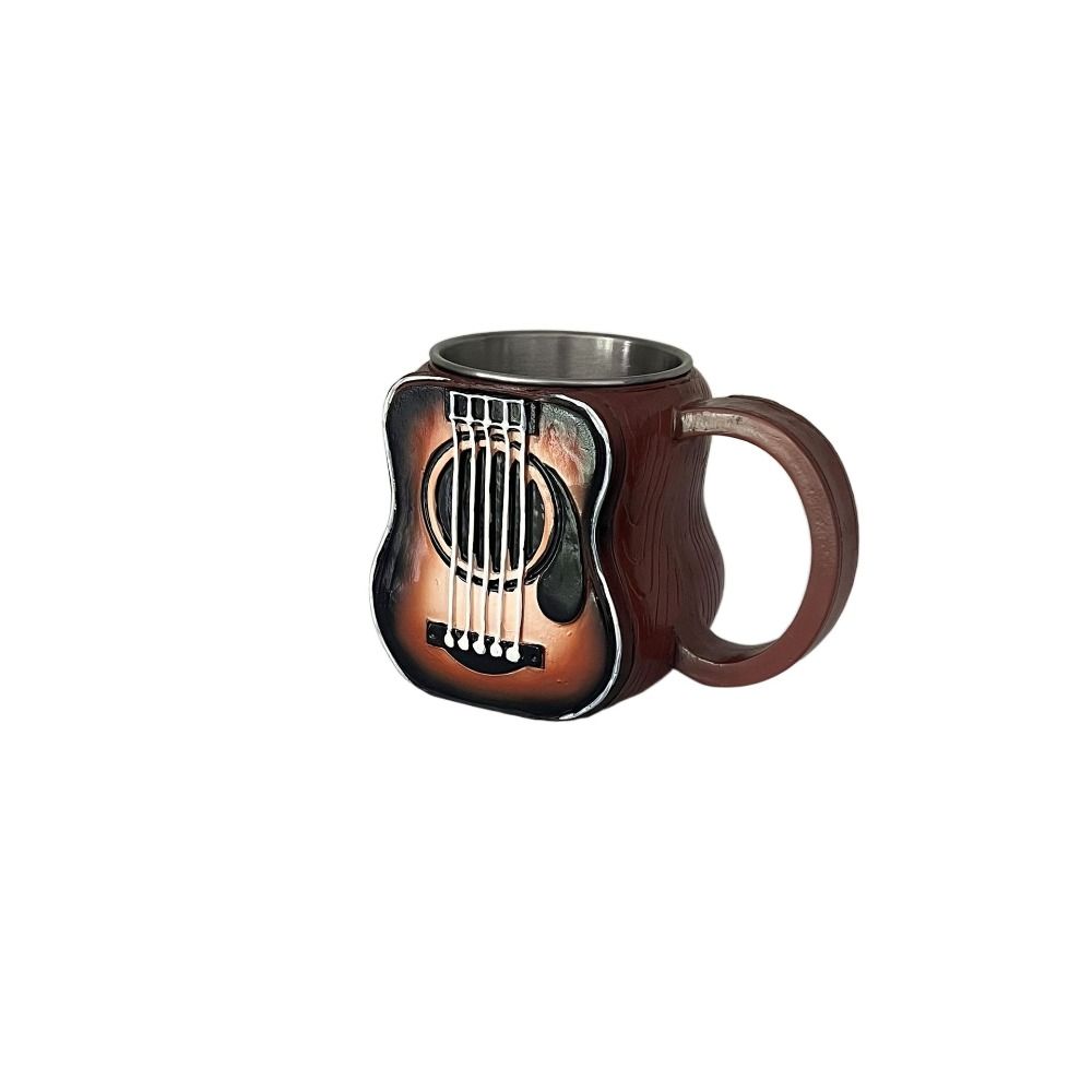 Durable Musical Instrument Coffee Mug Resin Coffee Cup for Desktop Ornament