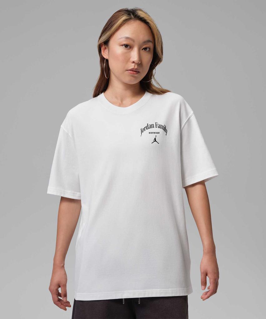 Nike Jordan Flight Oversized Graphic T-Shirt W - White:Black / Ir0773-100