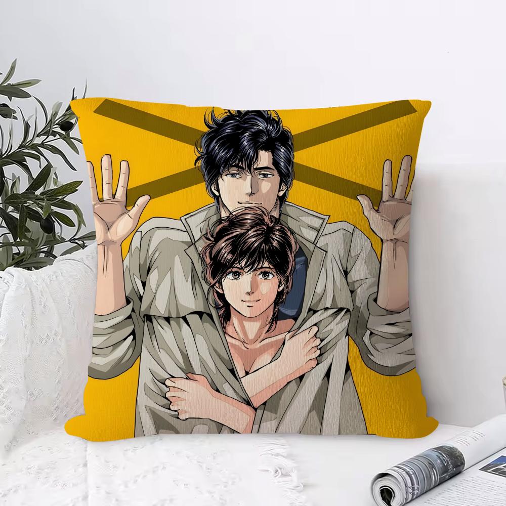 

C-city hunter P-PRIVATE EYES Pillow Case Ultra Soft Skin Friendly Fabric Cloud Like Comfort & Concealed Zipper 12x12Inch