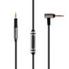 Replacement Audio Cable Line 1.5m for Sennheiser Momentum 2 1.0 2.0 3.0 HD 4.40 BT HD4.50 HD4.30i Hd 400s 3.5 To 2.5mm Headphones Cable Wire with Mic