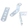 Silver Electric Headlight Modified Bracket LED Spot Light Fixed Holder  Motorcycle Accessories