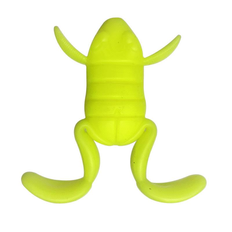 5Pcs/Set Lure Bait 10G/Piece Water Surface Kick Frog Fake Bait High Simulation Tpe Frog Soft Bait Frog-Like Stance Lure