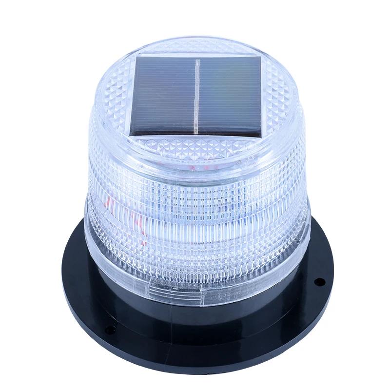 Solar warning light Magnetic boat signal light Traffic construction flash Night fishing boat rvs marine boat yacht accessories magnetic attraction1