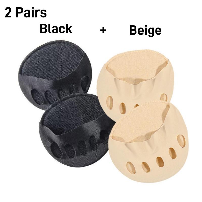 Five Toes Forefoot Pads for Women High Heels Half Insoles Foot Pain Care Absorbs Shock Socks Toe Pad Massaging Toe Pad