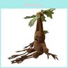 Harry Potter Planta Mandrágora Brinquedo de Pelúcia Boneca 26cm de Altura Pelúcia de Cristal Super Macia