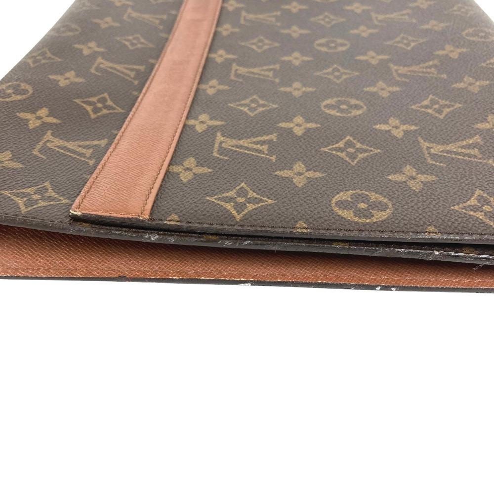 Louis Vuitton M51801 Monogram porto envelope Bag Document Bag Clutch bag Brown