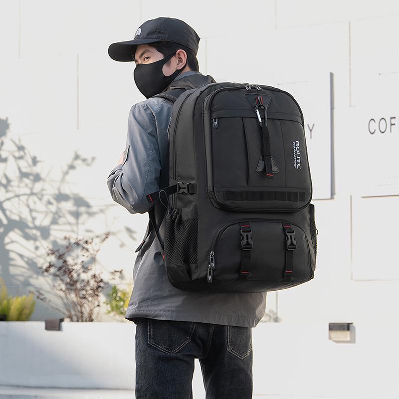 Sac à dos de voyage multifonctionnel pour homme, grande capacité pour les activités de plein air et de sport