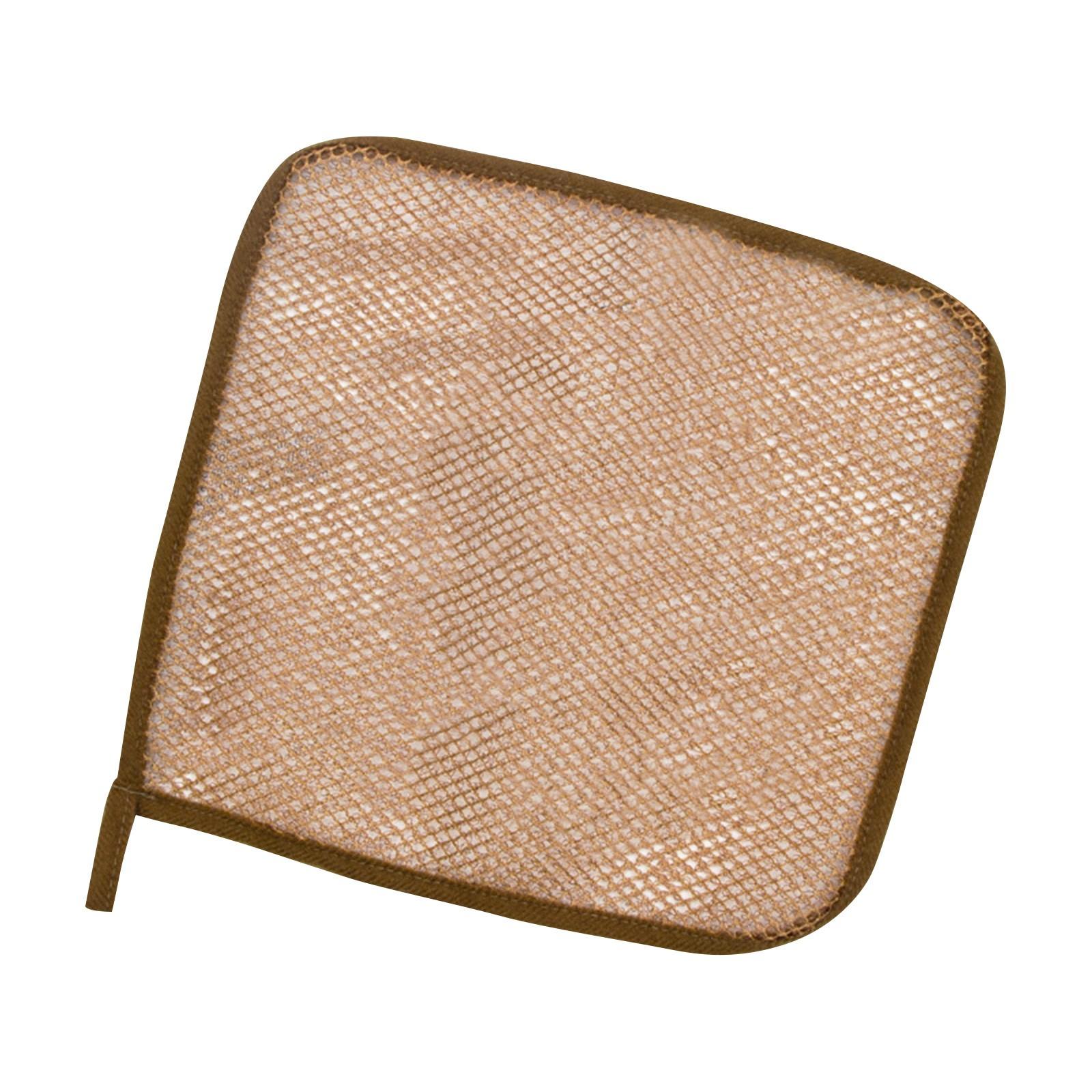 

Чистая губка, отшелушивающая сетка, длинная чистая губка для ванны, отшелушивающая и разглаживающая кожу для душа One Size кофейный