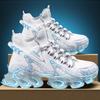 Men's Sneakers Summer Shark Blade Mesh Breathable Shock-absorbing Basketball Sneakers