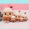 Bubble Tea Plush Toy With Pp Cotton Filling Soft Stuffed Animal For Kids Gift