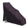 Heavy Duty Waterproof Pool Lift Chair Cover 600D Oxford Fabric with Secure Fit and Airflow Vents for Outdoor Use
