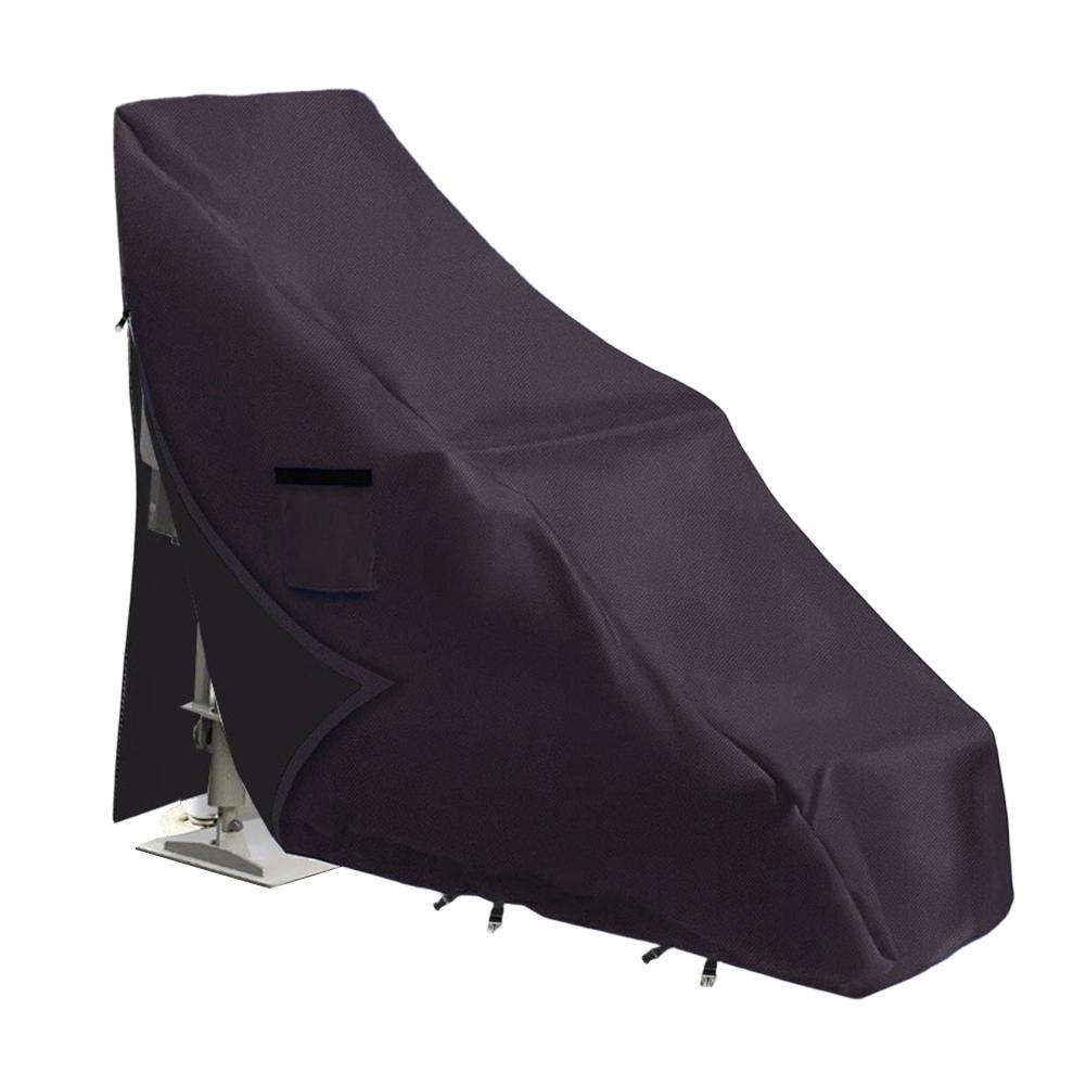 Heavy Duty Waterproof Pool Lift Chair Cover 600D Oxford Fabric with Secure Fit and Airflow Vents for Outdoor Use