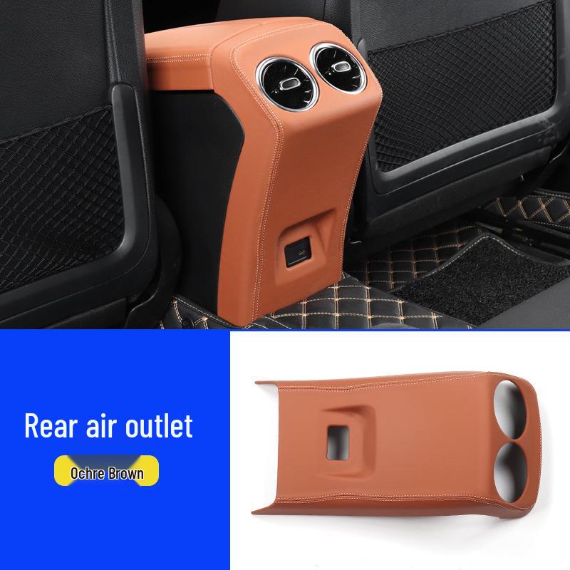 Mercedes-Benz GLA Mittelkonsolen Dekoraufkleber: Passend für GLB220, A-Klasse, CLA, EQA, EQB - Schutzfolie für den Fahrzeuginnenraum.