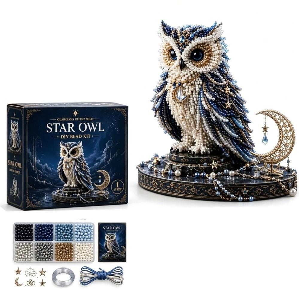3D Design DIY Beadwork Craft Kit Animal Shape Animal Bead Set  Home Decor 01