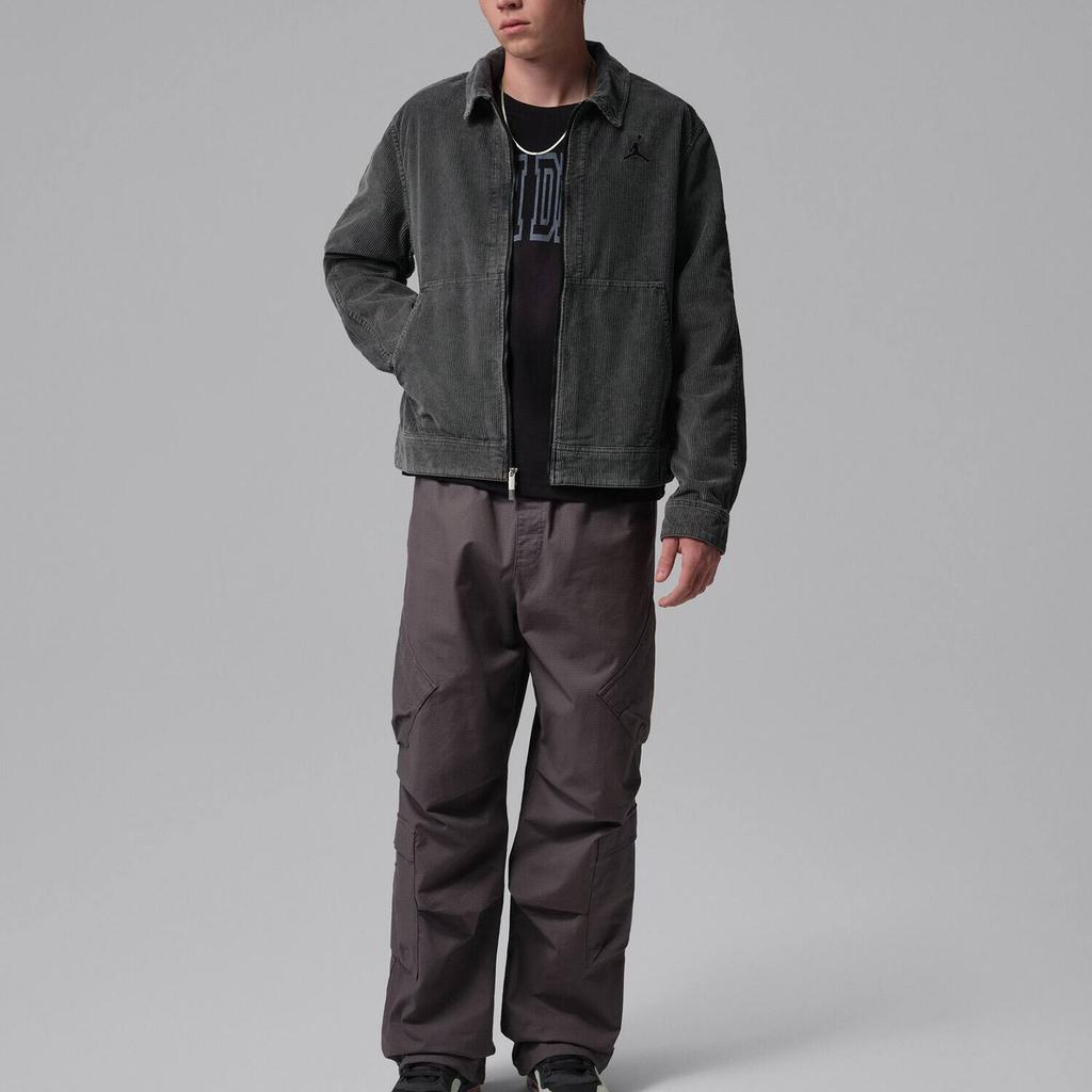 Jordan Flt Jumpman Loose Fit Zip Collar Long Sleeve Jacket Men jackets IF1825-010