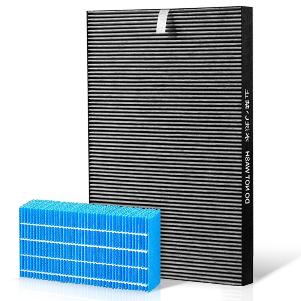 MSHNE Humidifying Filter To Dust Collection Filter Compatible Product Set of 2 Dust Collection Dust Collection Deodorizing Integrated Filter