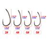 500pcs Per Bag Micro Barbed Fish Hook With Eye PTFE Coated High Carbon Stainless Steel 8035 Carp Fishing Accessories