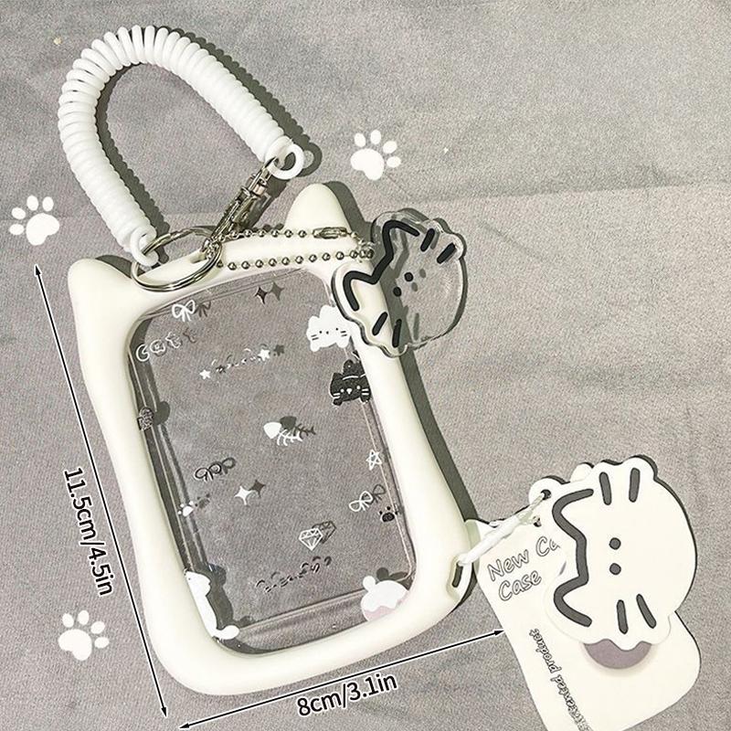 Cartoon Kpop Photocard Holder Camera Mobile Phone Shaped Idol Photocard Binder 3Inch Photo Storage Case Protection Cover