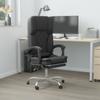 Day and Night - Day and Night Reclining Office Chair Massage Black Synthetic Leather